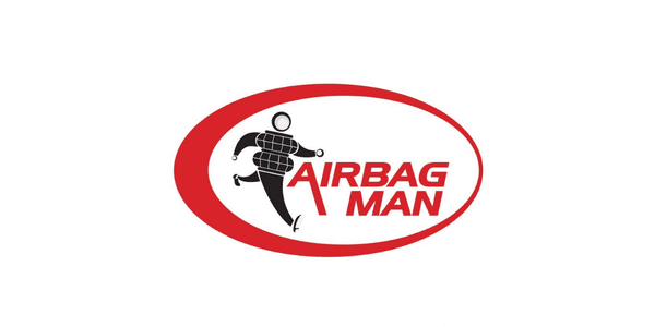 Airbag Man brand logo — airbag suspension supplier used by MBC 4X4 Solutions in Bendigo.