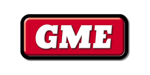 GME brand logo — UHF radio and comms supplier MBC 4X4 Solutions fits in Central Victoria fleet builds.