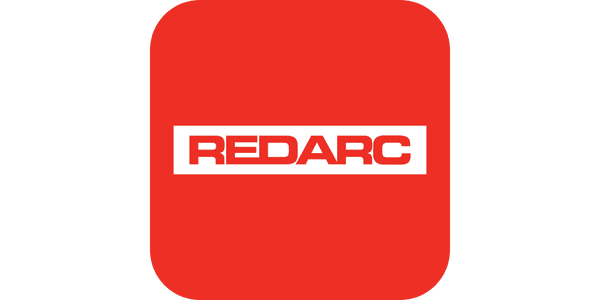Redarc brand logo — dual battery and BCDC charger supplier MBC 4X4 Solutions fits in Bendigo.